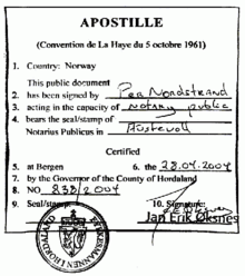 Apostilla