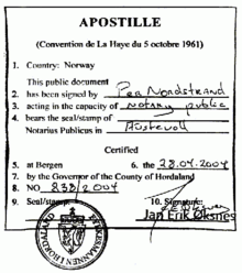 Apostilla