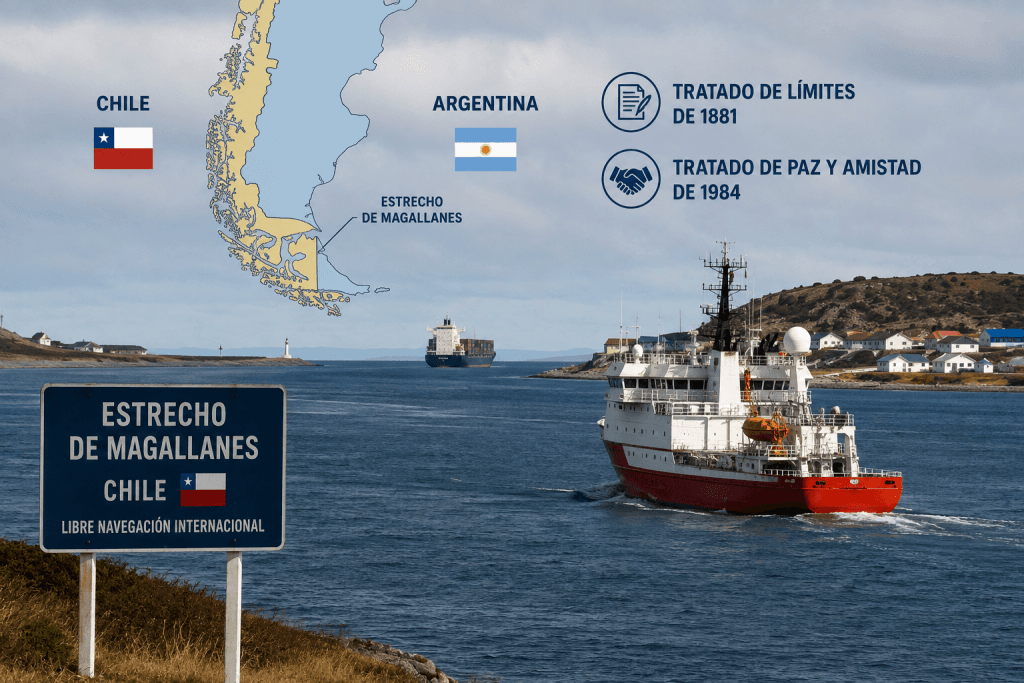 Argentina ratifica tratados que reconocen soberanía chilena sobre el Estrecho de Magallanes tras polémica por dichos de jefe militar