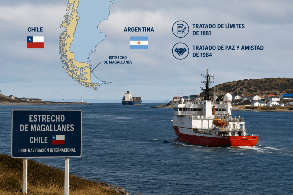 Argentina ratifica tratados que reconocen soberanía chilena sobre el Estrecho de Magallanes tras polémica por dichos de jefe militar