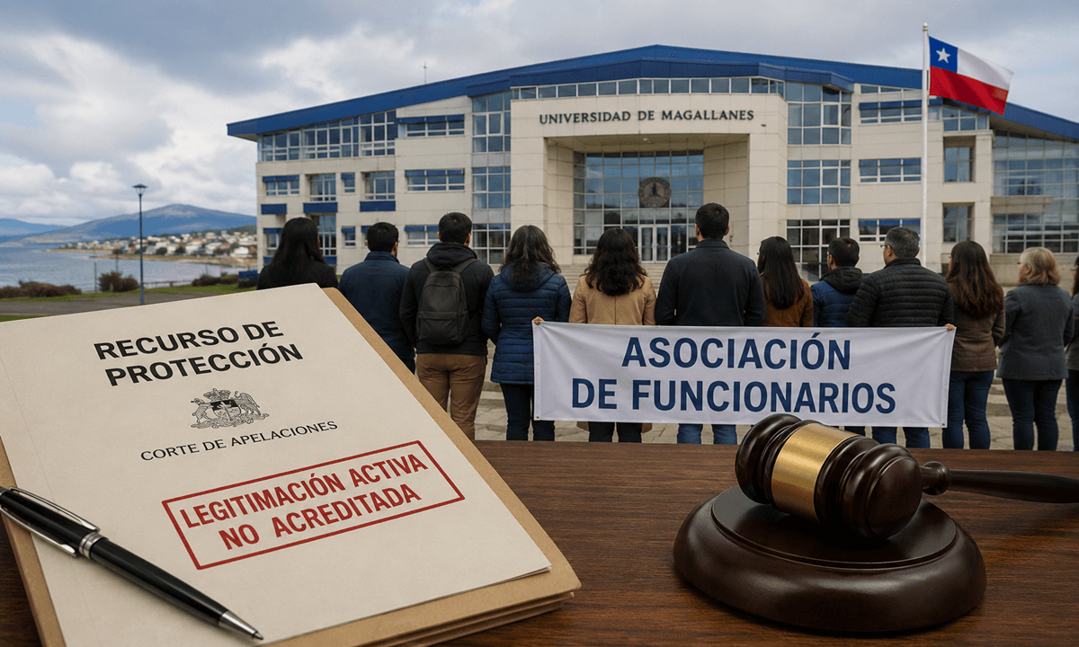 Asociación no puede recurrir de protección sin identificar a los funcionarios afectados, confirma Corte Suprema