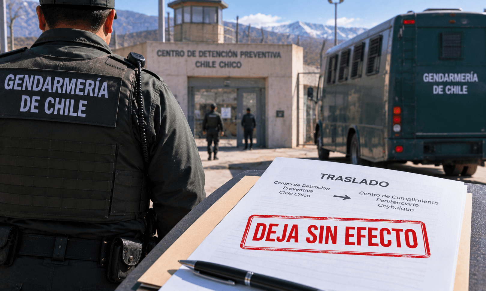 Corte de Coyhaique deja sin efecto traslado de interno por falta de proporcionalidad y de fundamento legal