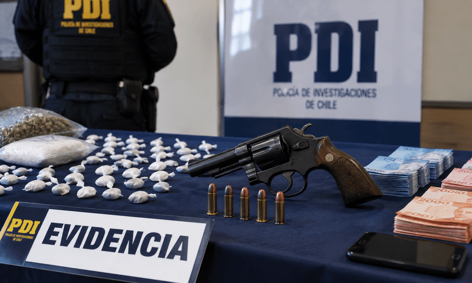 Corte de Santiago valida condena por tenencia ilegal de arma pese a que acusación fue por porte