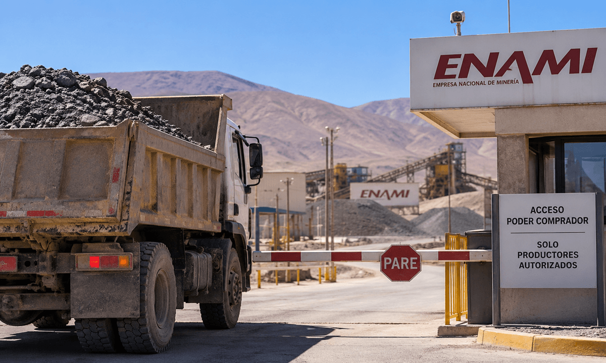Corte Suprema confirma que ENAMI puede suspender padrón minero de productor que mantiene litigio en su contra