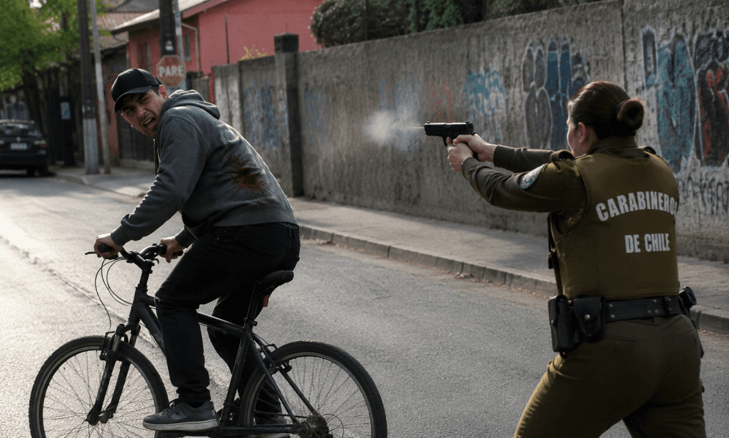 Fisco deberá indemnizar a familia de ciclista que murió por disparo policial durante persecución en Cerro Navia